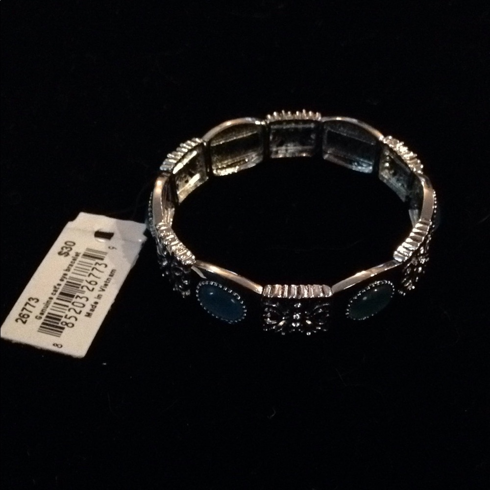 Cookie Lee Cat's Eyes Stretch Bracelet
